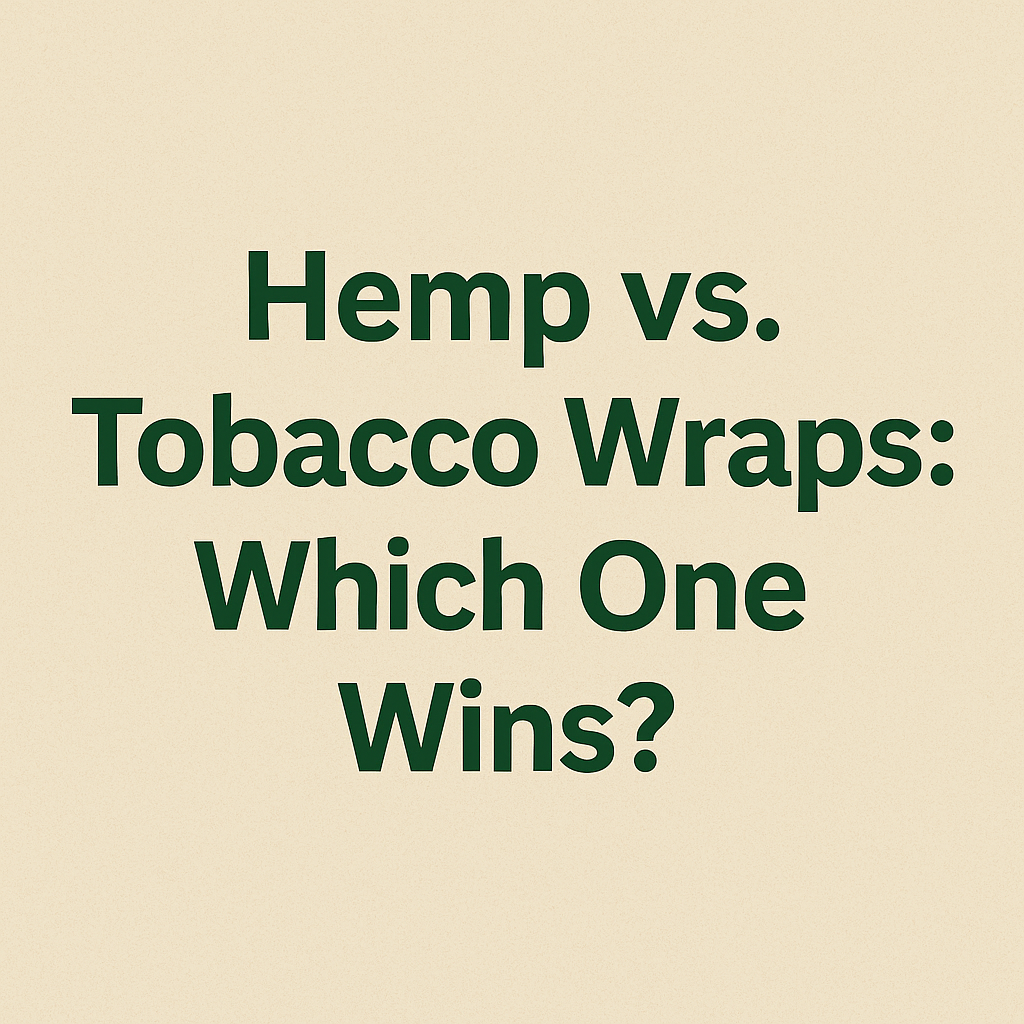 Hemp vs. Tobacco Wraps: Which One Wins?